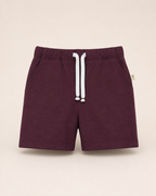 Coffee Brown Pocket Sunshine kids coord set, coffee brown shorts detail