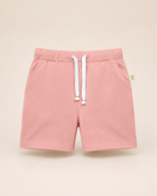 Peach Pocket Sunshine kids coord set, peach shorts detail