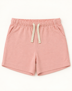 Peach Pocket Sunshine Kids Coord Set with Peach Shorts — Shorts front